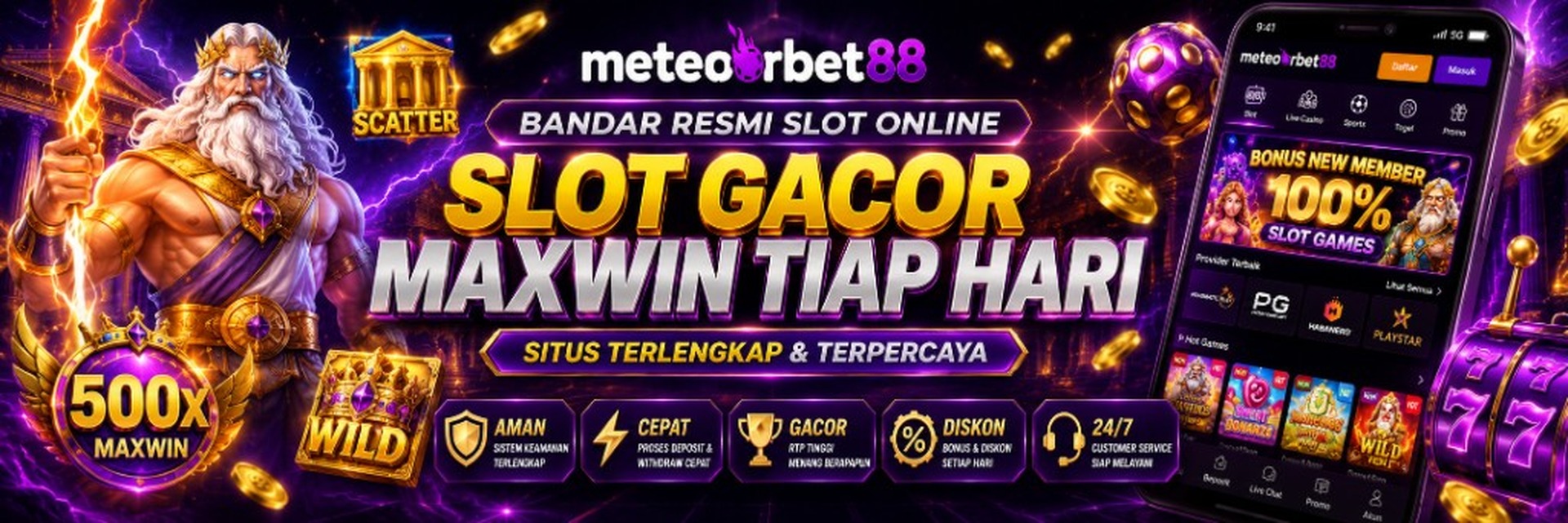 METEORBET88 Slot Gacor Maxwin Tiap Hari